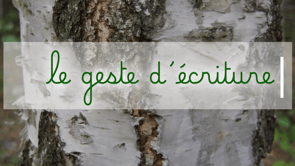 Méthode Dumont Rééducation graphique