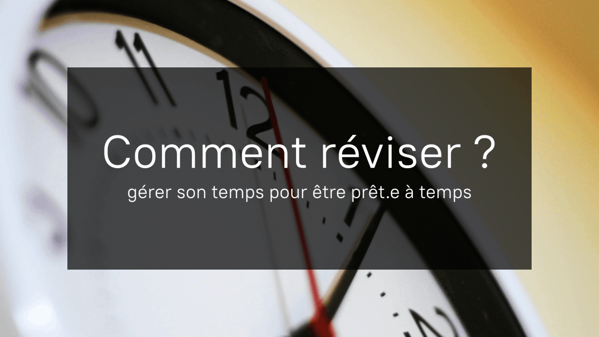 Comment gérer son&nbsp;temps?